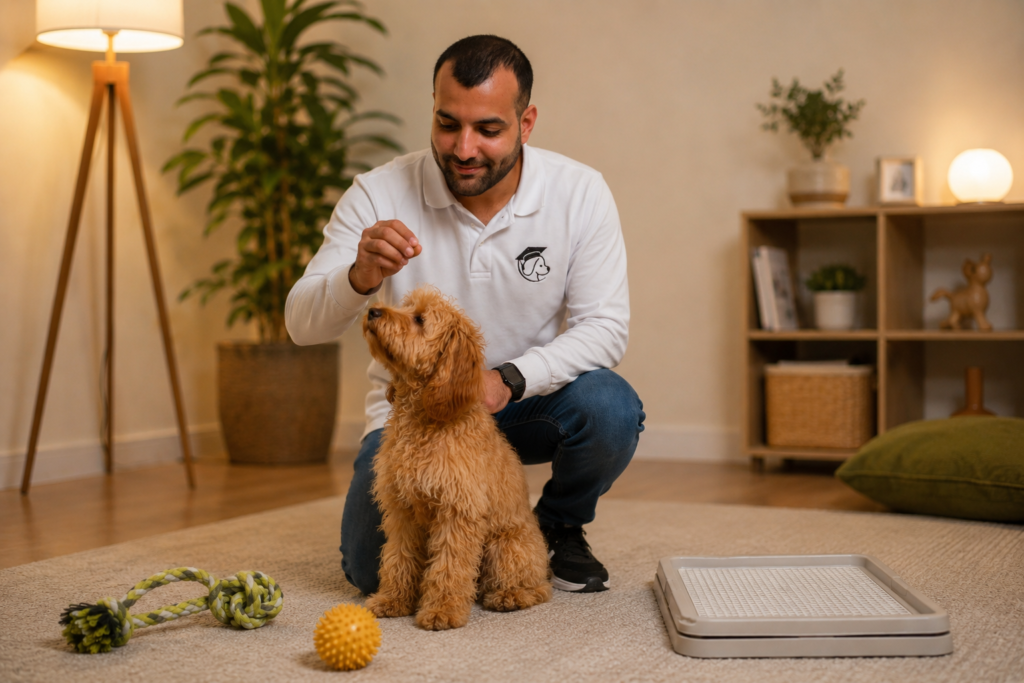 arvin k9 team dog training dubai hello puppy course