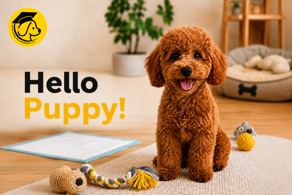arvin k9 team dog training dubai hello puppy course