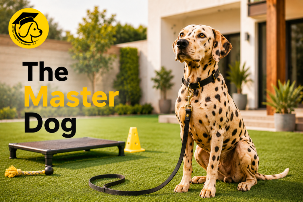 arvin k9 team dog behaviorist dubai the master dog course